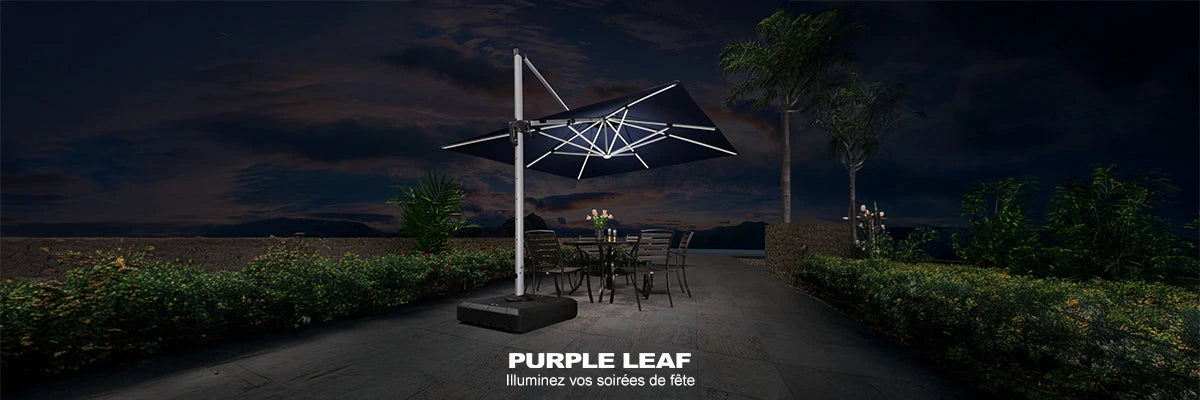 Parasol avec LED