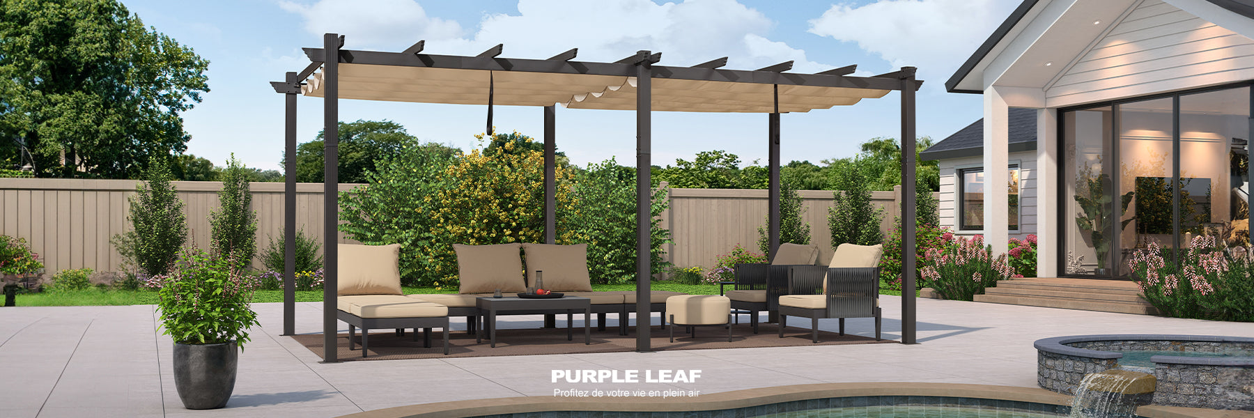 pergola - Purpleaf France