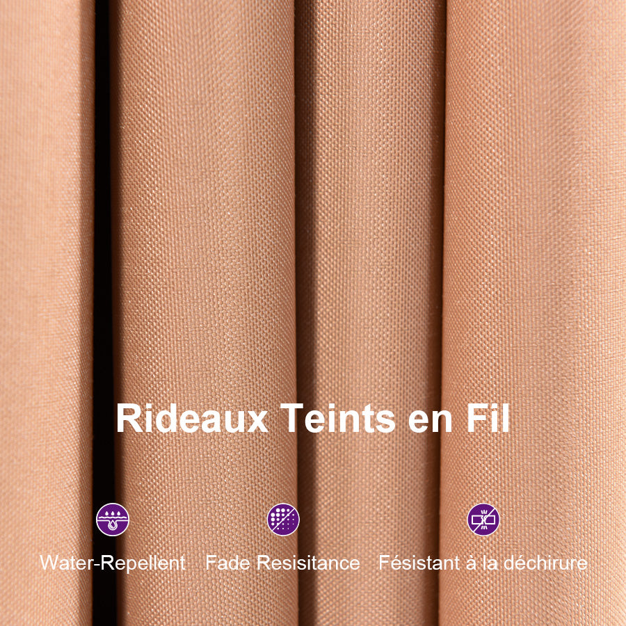 PURPLE LEAF Tonnelle De Jardin Tonnelle Pergola Aluminum Avec Moustiquaire Et Rideaux Pavillon De Jardin à Double Toit Acier Galvanisé, Bronze