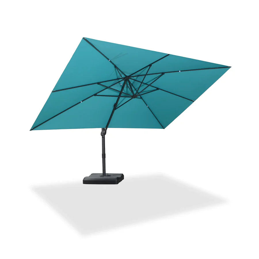 PURPLE LEAF Parasol déporté à inclinaison progressive - Parasol de Terrasse Abordable