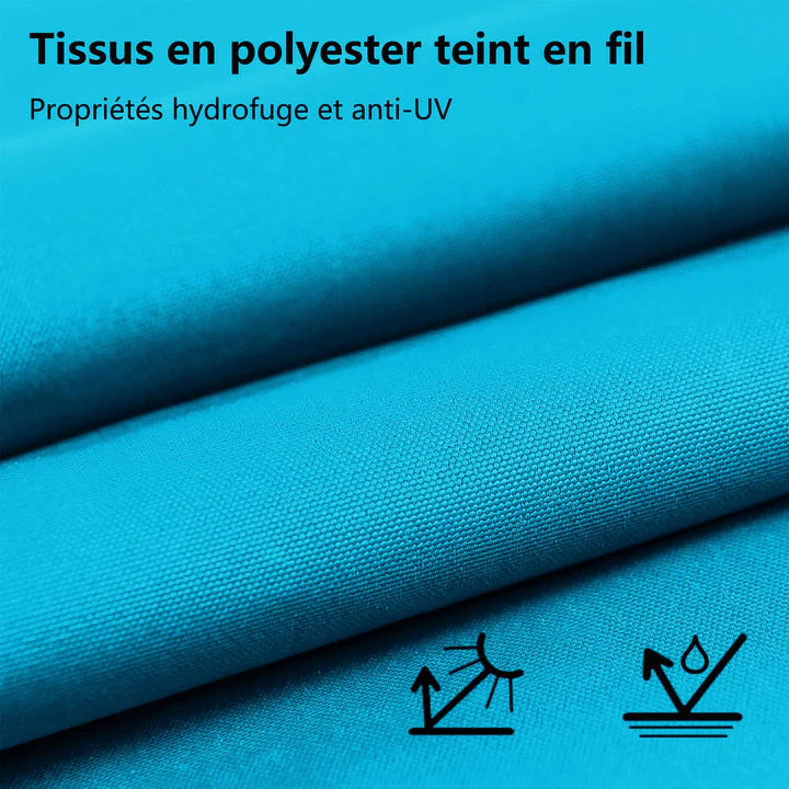 PURPLE LEAF Pergola Aluminium Tissu Teint en Fil Pergola pour Terrasse Exterieur, Toit Coulissante, Pavillon De Jardin