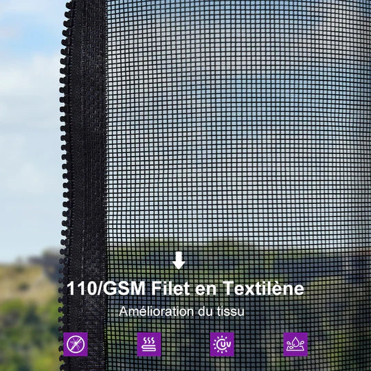 PURPLE LEAF Tonnelle Rigide Gris Modèle Léger Toit Double Robuste Acier Galvanisé Pergola Aluminium Avec Guirlandes Lumineuses Lait