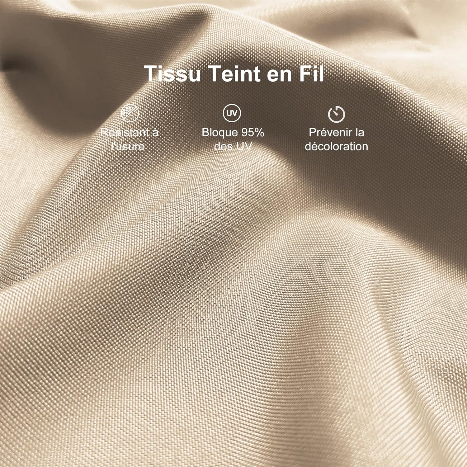 PURPLE LEAF Pergola Aluminium Tissu Teint en Fil Pergola pour Terrasse Exterieur, Toit Coulissante, Pavillon De Jardin