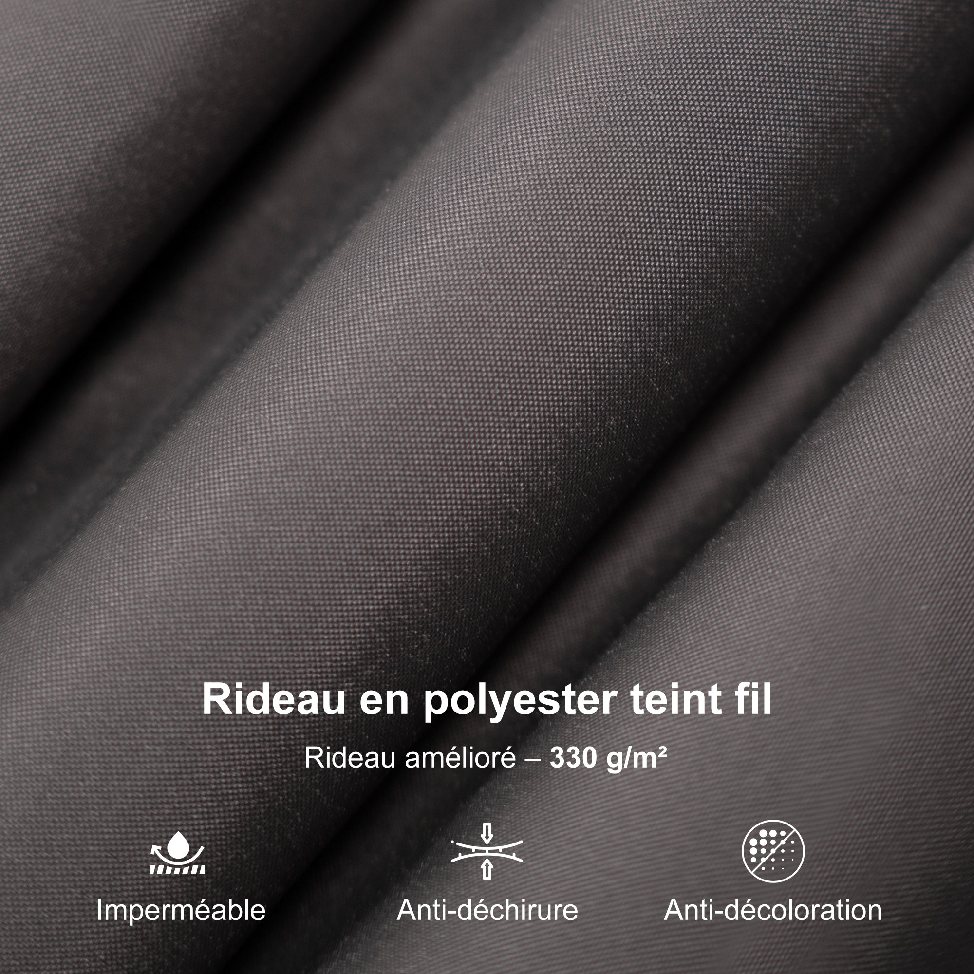PURPLE LEAF Tonnelle De Jardin Exterieur Tonnelle Pergola Aluminum Avec Moustiquaire Et Rideaux Pavillon De Jardin à Double Toit Acier Galvanisé, Gris
