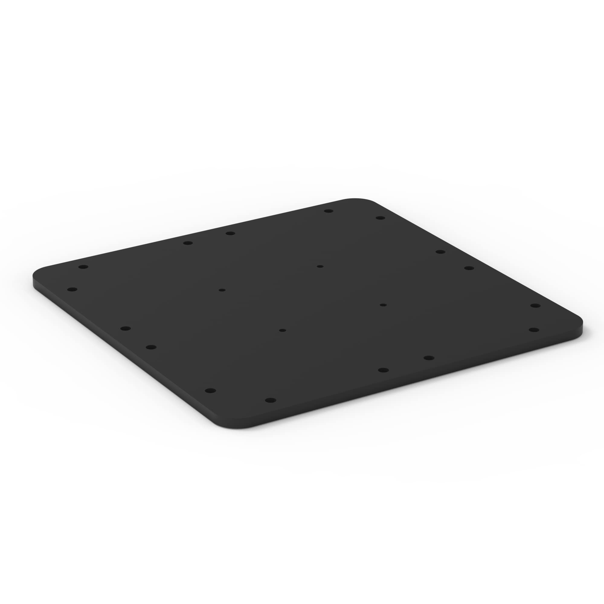 PURPLE LEAF Base de Parasol en Plaque d'Acier Universelle ZYBASE-TB