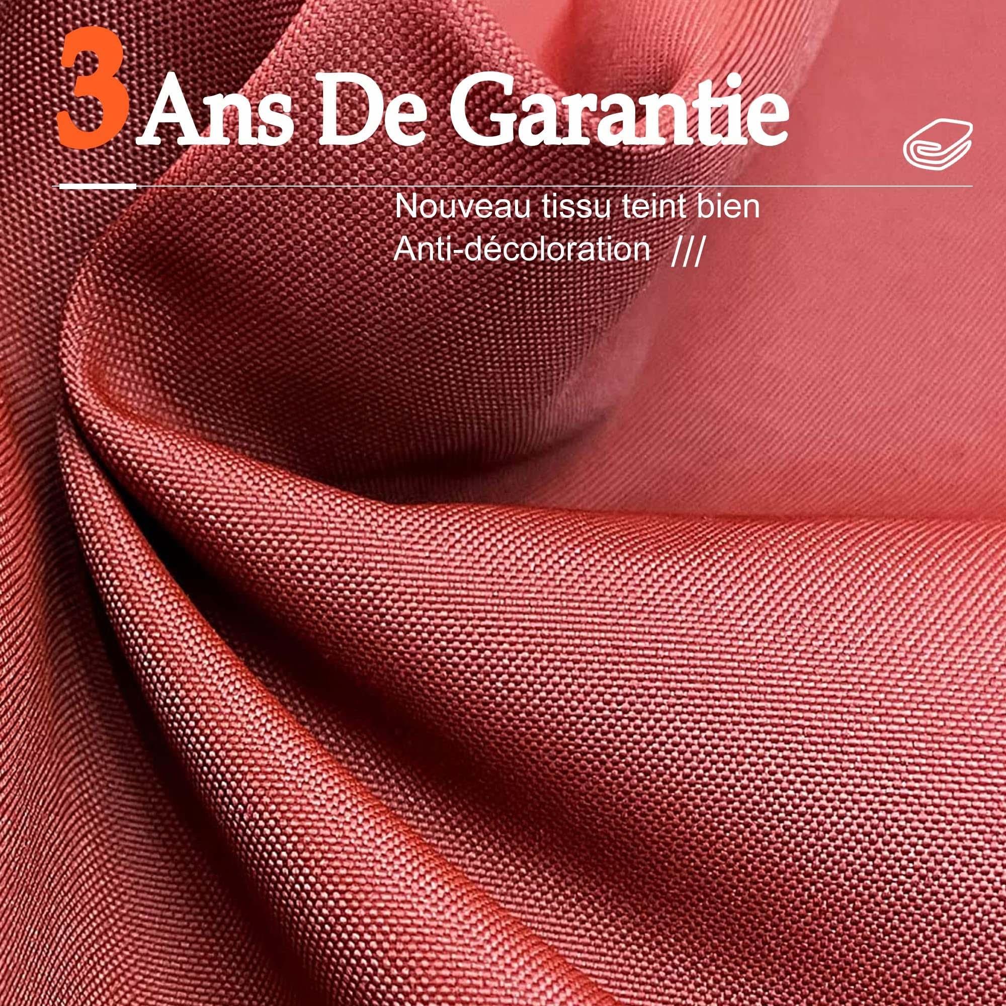 PURPLE LEAF Parasol Déporté Inclinable, Parasol De Jardin Exterieur Toit à Double Rotatif 360°,Parasol Terrasse Exterieur Luxueux - Purpleaf France