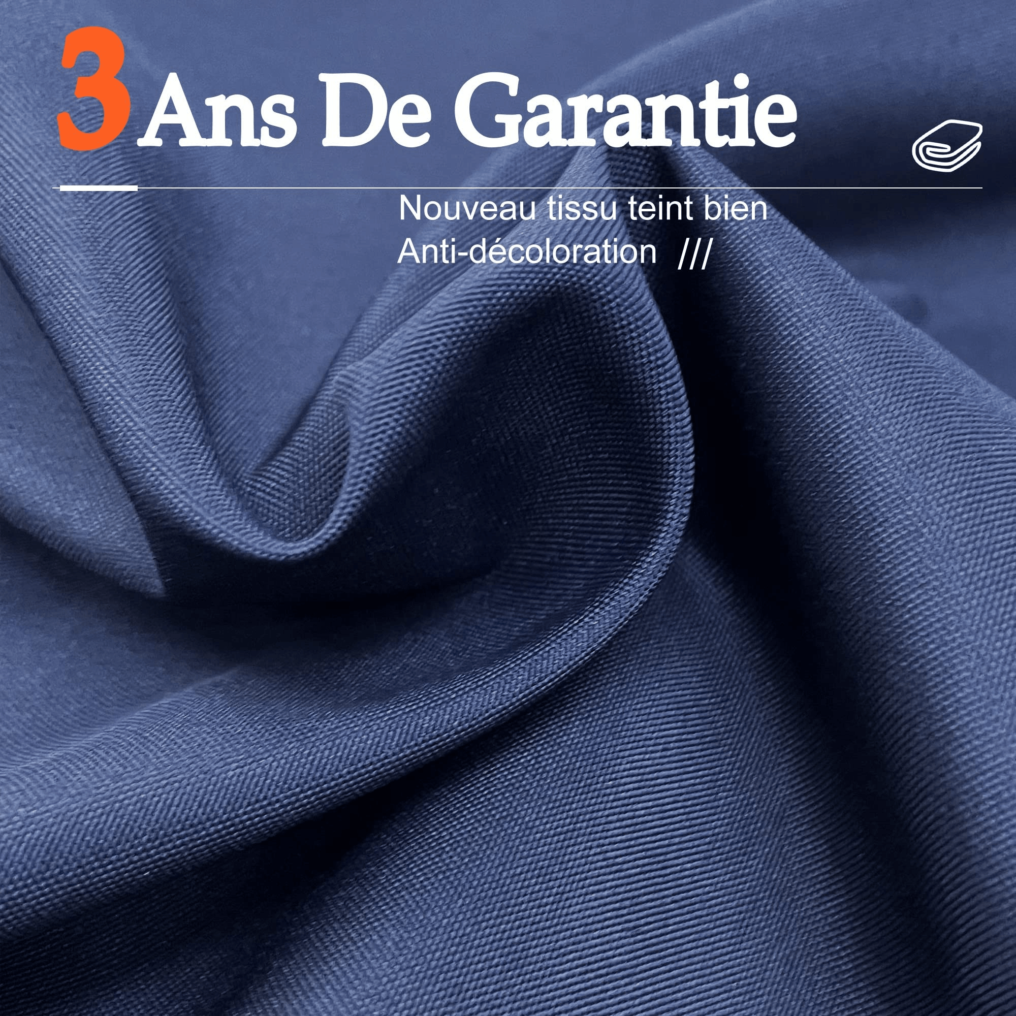 PURPLE LEAF Parasol Déporté Inclinable, Parasol De Jardin Exterieur Toit à Double Rotatif 360°,Parasol Terrasse Exterieur Luxueux - Purpleaf France