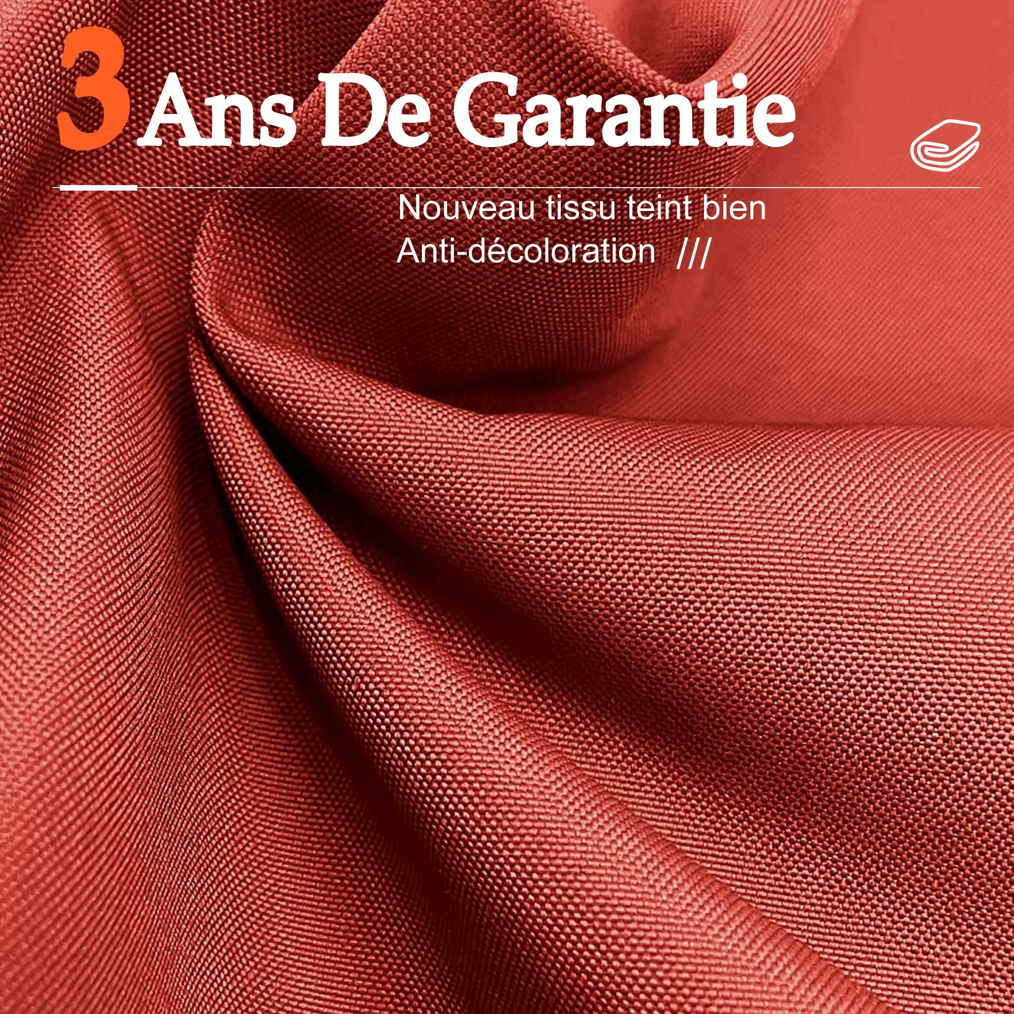 PURPLE LEAF Parasol Déporté Inclinable, Parasol De Jardin Exterieur Toit à Double Rotatif 360°,Parasol Terrasse Exterieur Luxueux - Purpleaf France