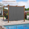 PURPLE LEAF Stores d'extérieur Rétractables pour Pergola, Pavillon et plus : Profitez de votre espace extérieur en toute tranquillité