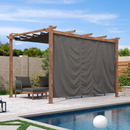 PURPLE LEAF Housse de Protection Solaire de Pergola Dépliable – Housse de Remplissage en Tissu Résistant pour Terrasses et Vérandas