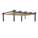 PURPLE LEAF Housse de Protection Solaire de Pergola Dépliable – Housse de Remplissage en Tissu Résistant pour Terrasses et Vérandas