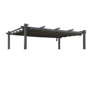 PURPLE LEAF Housse de Protection Solaire de Pergola Dépliable – Housse de Remplissage en Tissu Résistant pour Terrasses et Vérandas