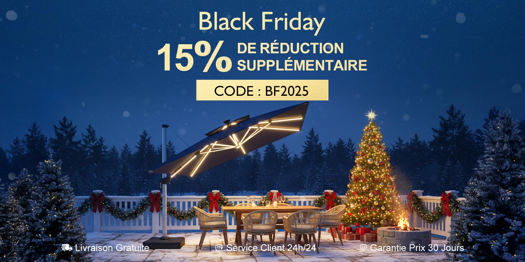 FORLIGHT Pergola Hängeleuchte Außen – 7,5W LED, 3000K Warmweiß, IP44, Braun