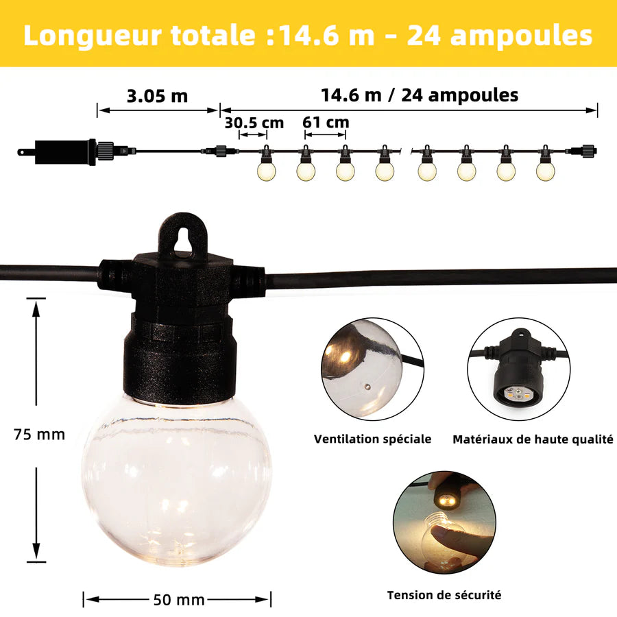 PURPLE LEAF Tonnelle de Jardin, Toit Double en Acier Galvanisé, Avec Rideaux Améliorés et Guirlandes Lumineuses Transparentes, Bronze