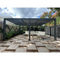 PURPLE LEAF Pergola Bioclimatique d'extérieur en aluminium à toit réglable pour terrasse et jardin grise
