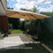 PURPLE LEAF Parasol Déporté Inclinable Rectangulaire, Parasol De Jardin Extérieur Toit à Double Rotatif 360°, Parasol Terrasse Extérieur