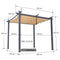 PURPLE LEAF Pergola Bioclimatique,Aluminium  Pergola,Avec Auvent,Pavillon de Jardin Rétractable,Pergola Terrasse