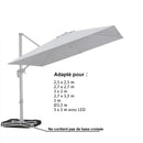 Base Compatible avec les Parasols Économiques