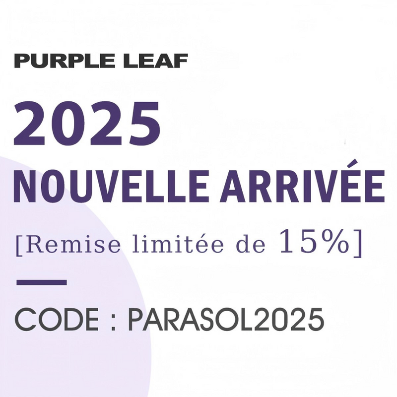 PURPLE LEAF Parasol Déporté Économique avec Cadre Gris Acier Parasol d'Extérieur Grands Parasols de Patio Carré Rectangulaire