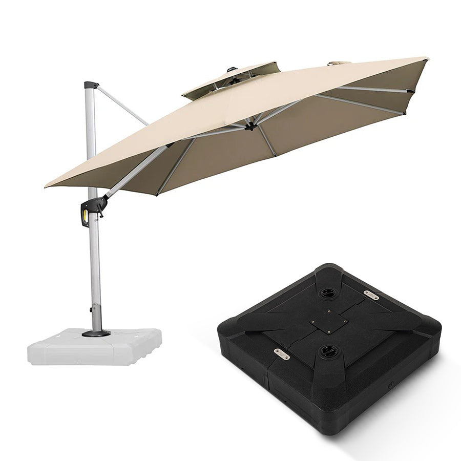 Purpleleaf Parasol déporté 3x3 beige