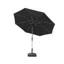 PURPLE LEAF Parasol Droit Inclinable de Marché Carré Rectangle Rond avec socle