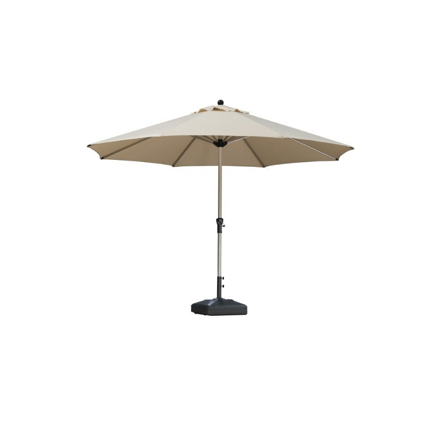 PURPLE LEAF Parasol Droit de Marché avec Système de Manivelle Visible Carré Rectangle Rond