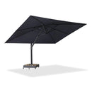 PURPLE LEAF Parasol Déporté Mégagrand Ultra-lourd Rectangulaire avec socle