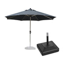 PURPLE LEAF Parasol Droit de Marché Carré Rectangle Rond avec socle
